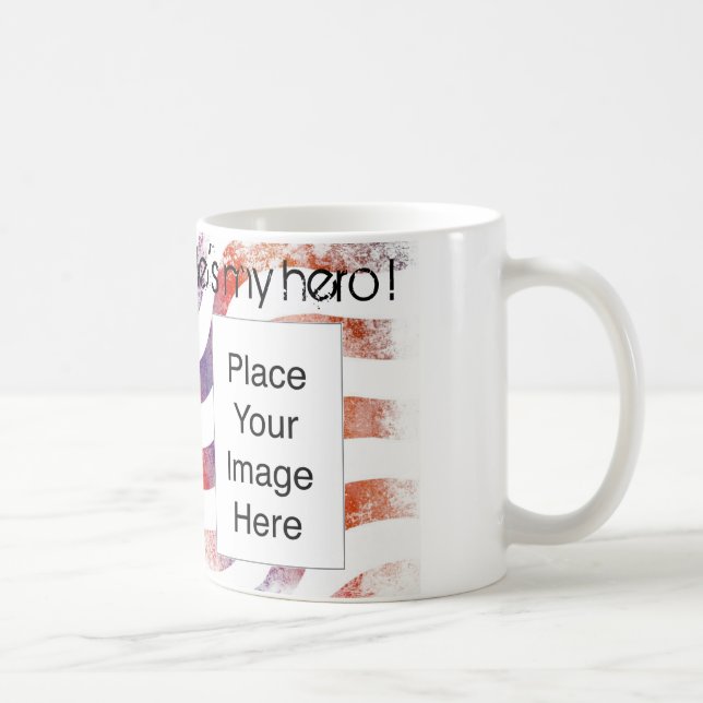 He's My Hero! mug (Right)