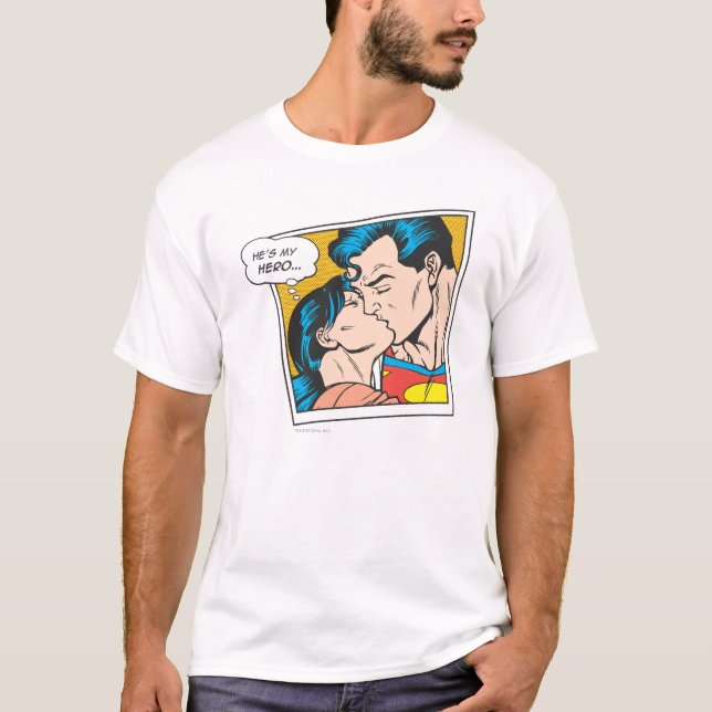 He's my hero T-Shirt (Front)