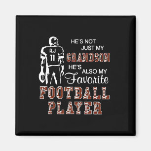 He's Not Just My Grandson He's Favourite Football Magnet