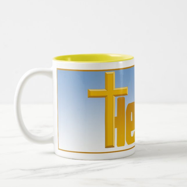 Hesed Two-Tone Coffee Mug (Left)