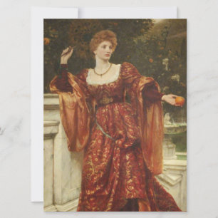 Hesperia (by Frank Dicksee) Card