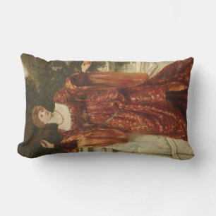 Hesperia (by Frank Dicksee) Lumbar Cushion