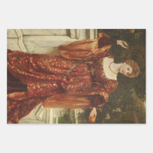 Hesperia (by Frank Dicksee) Wrapping Paper Sheet