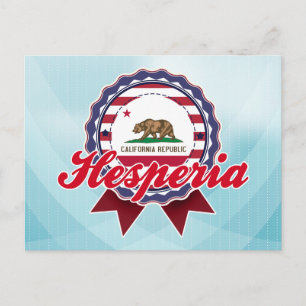 Hesperia, CA Postcard