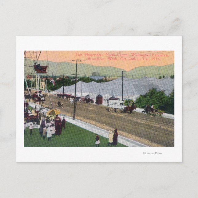 Hesperides FairNorth Central WA Exposition Postcard (Front)