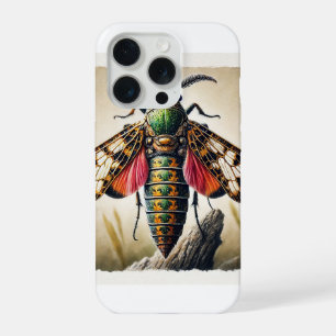 Hesperotettix Grasshopper 130724IREF111 - Watercol iPhone 15 Pro Case