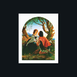 Hesperus Canvas Print<br><div class="desc">Vintage Pre-Raphaelite painting "Hesperus" by Sir Noel Paton,  1857.</div>