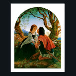 Hesperus Poster<br><div class="desc">Vintage Pre-Raphaelite painting "Hesperus" by Sir Noel Paton,  1857.</div>