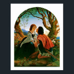 Hesperus Poster<br><div class="desc">Vintage Pre-Raphaelite painting "Hesperus" by Sir Noel Paton,  1857.</div>