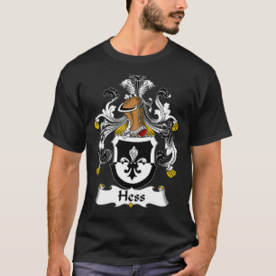 Hess Coat of Arms Family Crest  T-Shirt