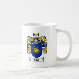 HESS FAMILY CREST -  HESS COAT OF ARMS COFFEE MUG