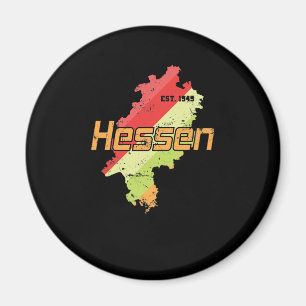 Hessen Old Bundesland Germany Magnet