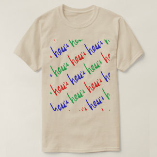 Hess's T-shirt