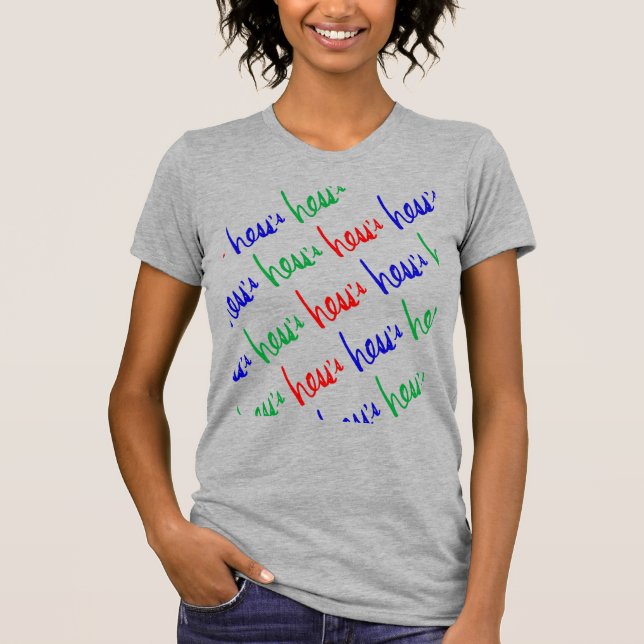 Hess's T-shirt (Front)