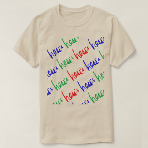 Hess's T-shirt