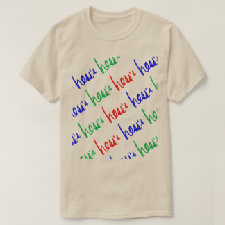 Hess's T-shirt