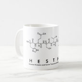 Hesther peptide name mug (Front Left)