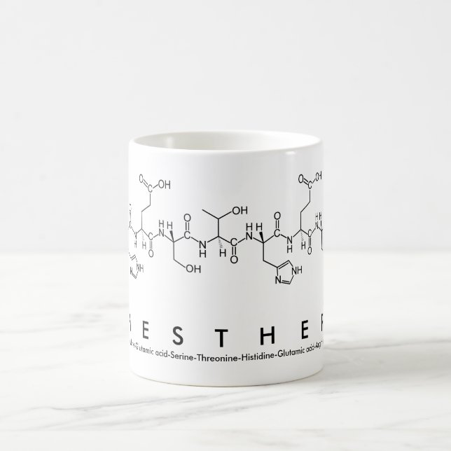 Hesther peptide name mug (Center)