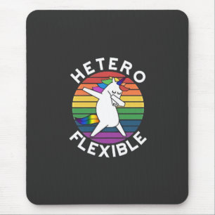 Hetero Flexible LGBT Lesbian Gay bisexual Trans Mouse Mat