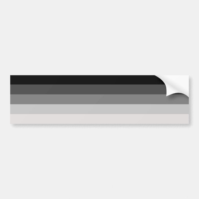 Hetero Pride Flag, Straight Pride Flag Bumper Sticker (Front)