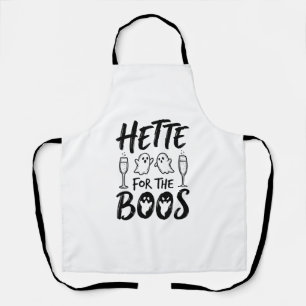 Hette For The Boos Halloween Ghost Party Shirt Des Apron