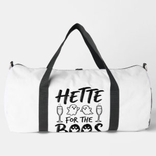 Hette For The Boos Halloween Ghost Party Shirt Des Duffle Bag