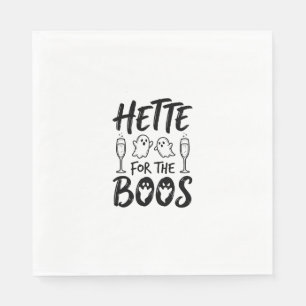 Hette For The Boos Halloween Ghost Party Shirt Des Napkin