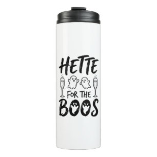 Hette For The Boos Halloween Ghost Party Shirt Des Thermal Tumbler