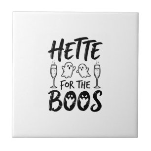 Hette For The Boos Halloween Ghost Party Shirt Des Tile
