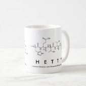 Hetty peptide name mug (Front Right)