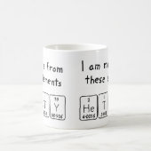 Hetty periodic table name mug (Center)