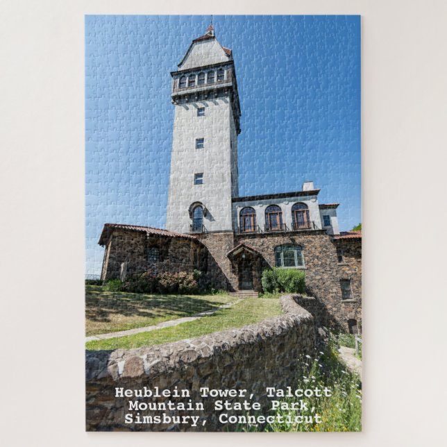 Heublein Tower Talcott Mountain State Park 20x30 Jigsaw Puzzle (Vertical)