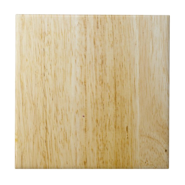 Hevea wood texture tile (Front)