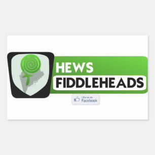 hews fiddlehead stickers