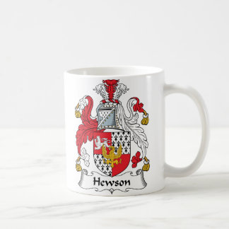 Hewson Family Crest Coffee Mug