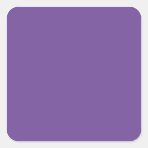 Hex #714997, Bouquet Square Sticker