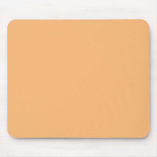 Hex Colour #FABA77, Brandy Mousepad (Front)