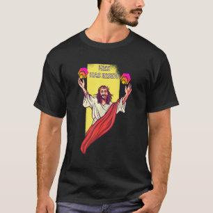 Hex Crypto Has Risen   Cryptocurrency Jesus T-Shirt