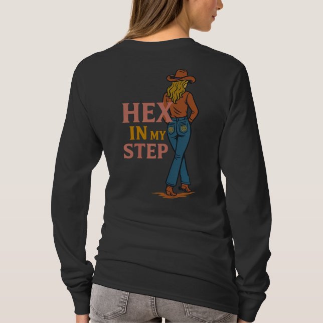 Hex In My Step LongSleeve Tee (Back)