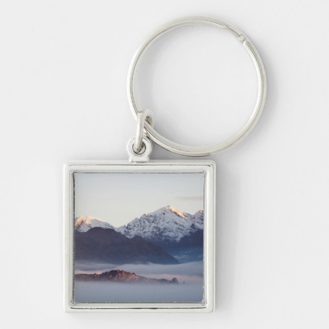Hex River Mountains At Sunrise, Western Cape Key Ring (Front)