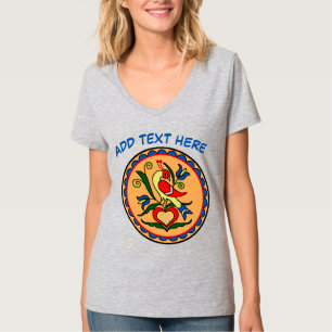 Hex Sign Dutch Bird T-Shirt