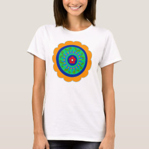 Hex Sign Flower T-Shirt