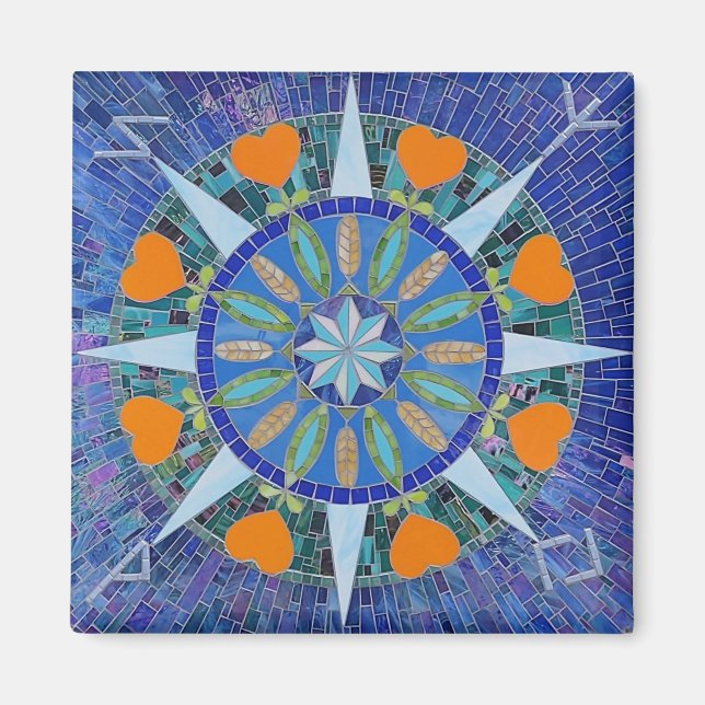 Hex Sign for Abundance Magnet (Front)