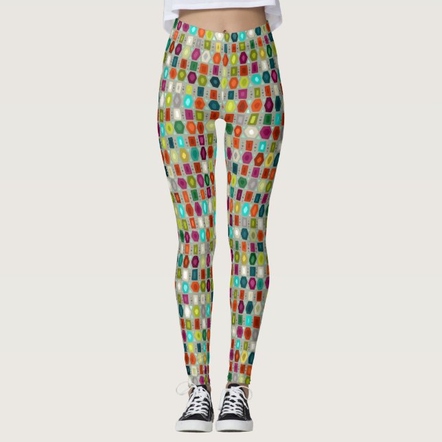 hex strip willow leggings (Front)