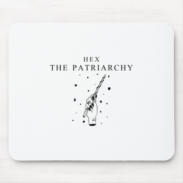Hex The Patriarchy Mouse Mat (Front)