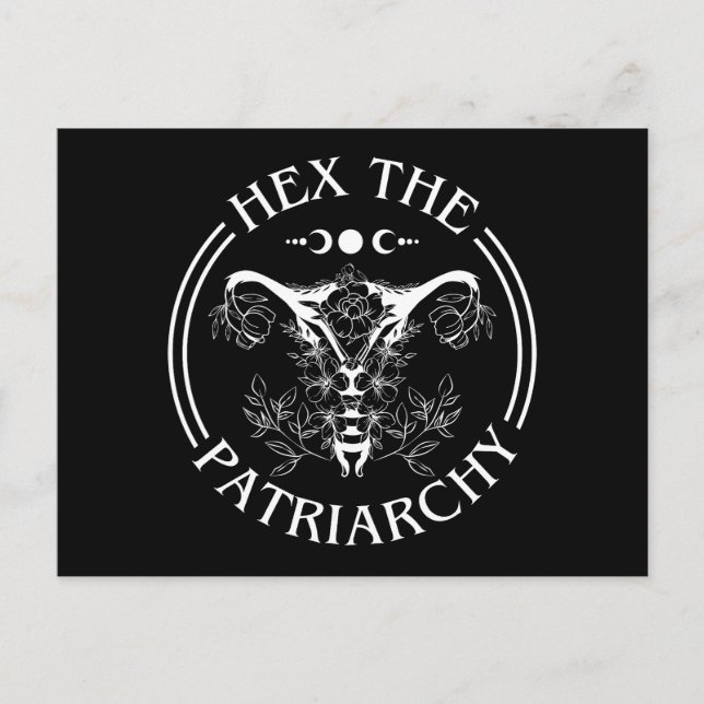 Hex The Patriarchy Postcard (Front)
