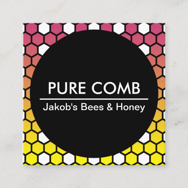 hexa honeycomb company card (Front)
