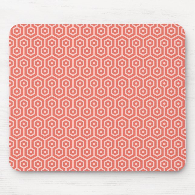 Hexa Pattern Mouse Mat (Front)