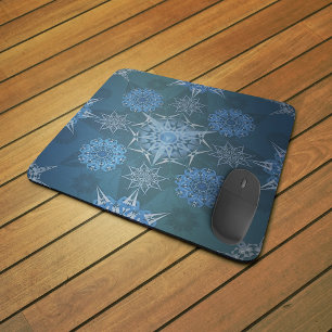 Hexa triangles yantra petals inscription  mouse mat