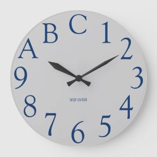 Hexadecimal Geek 12-Hour Large Clock